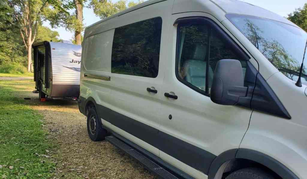 First Time Camping In The Trailer Without Full Hookups